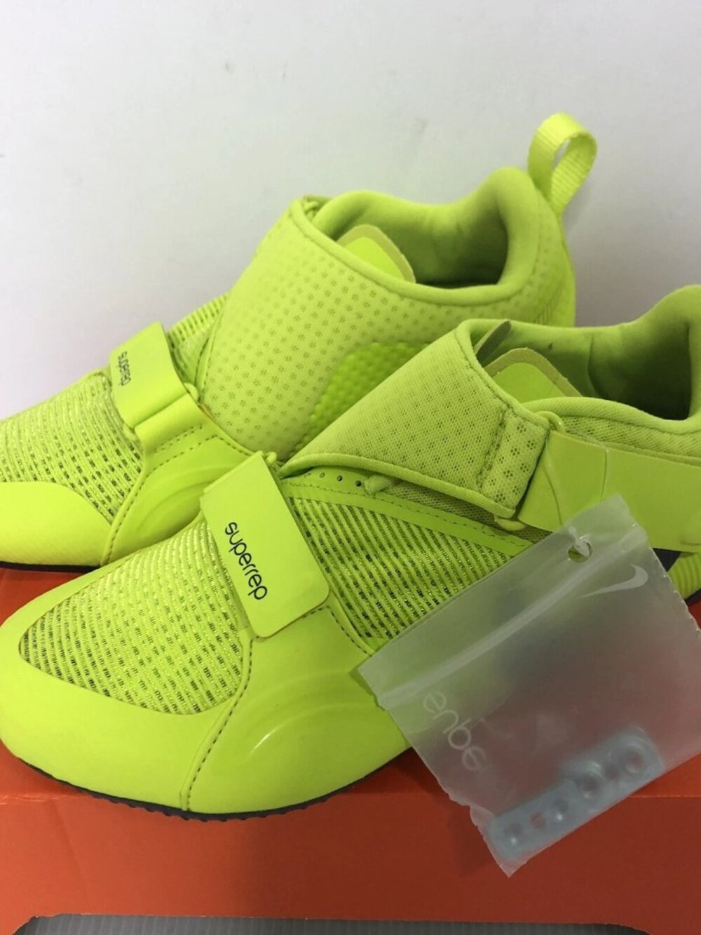 Nike SuperRep Cyber Bright Mango CJ0775-348 Women's Indoor Cycling Shoes Size 7